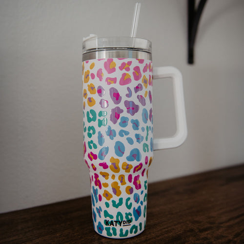 Pastel Leopard Tumbler KDC