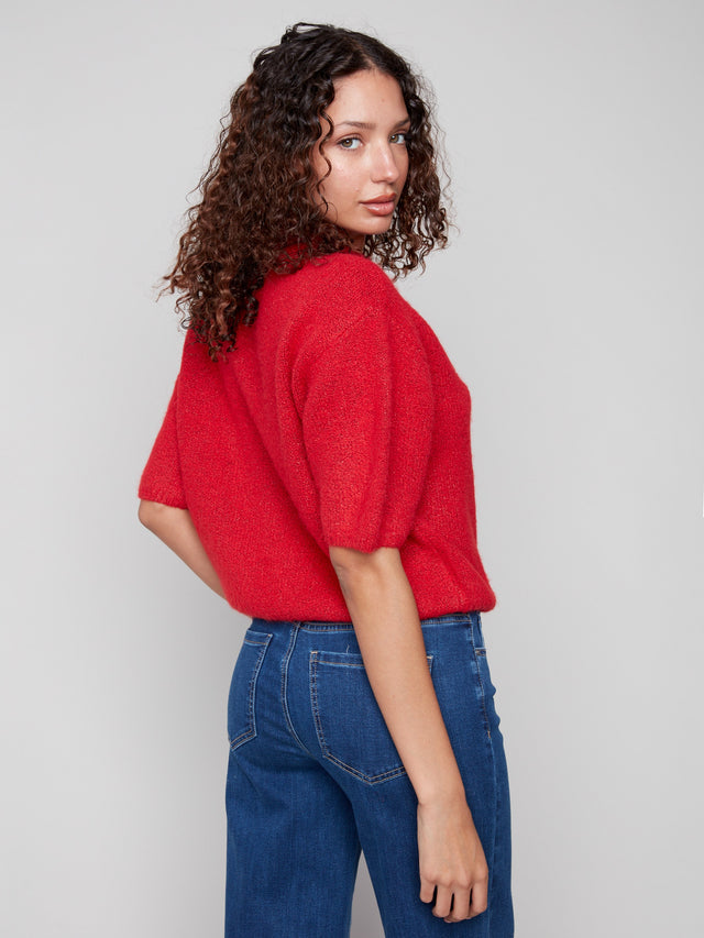 340 Crimson Sweater CWB