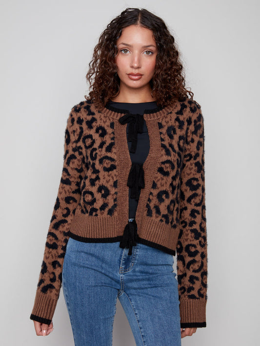 2933 Jacquard Cardigan CWB
