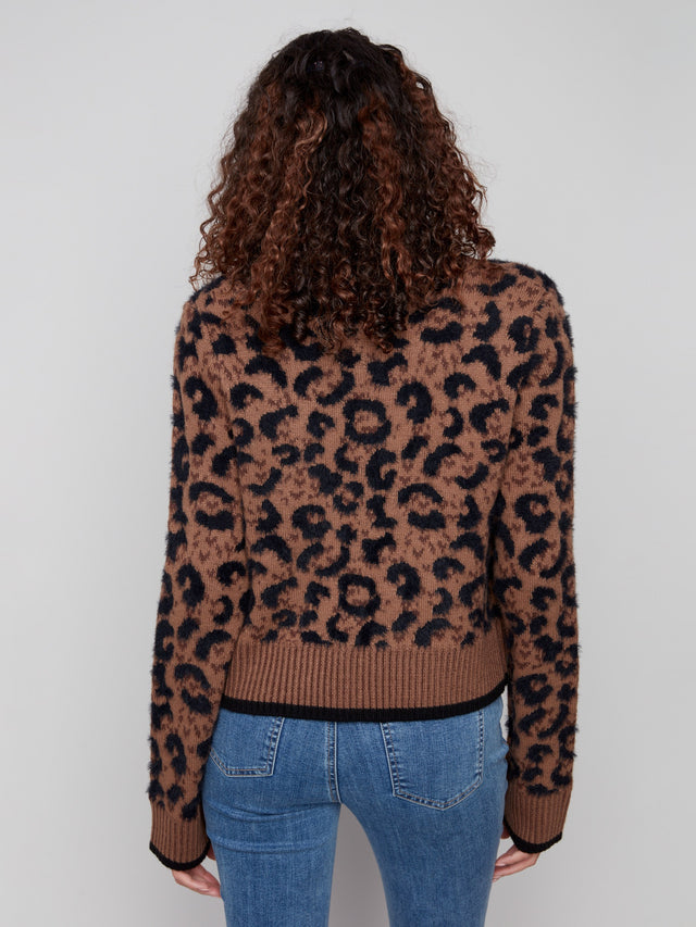 2933 Jacquard Cardigan CWB