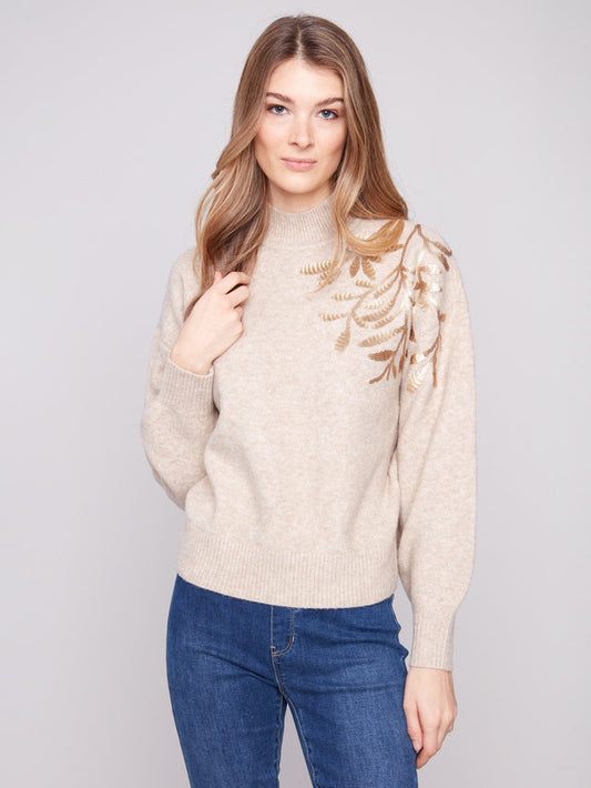 2856 Sweater W/ Sequins CWB