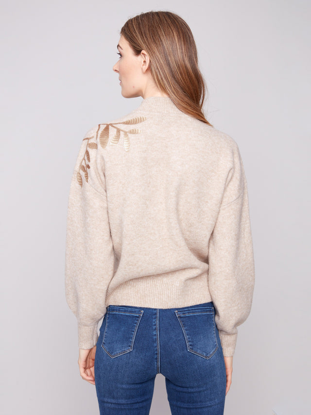 2856 Sweater W/ Sequins CWB