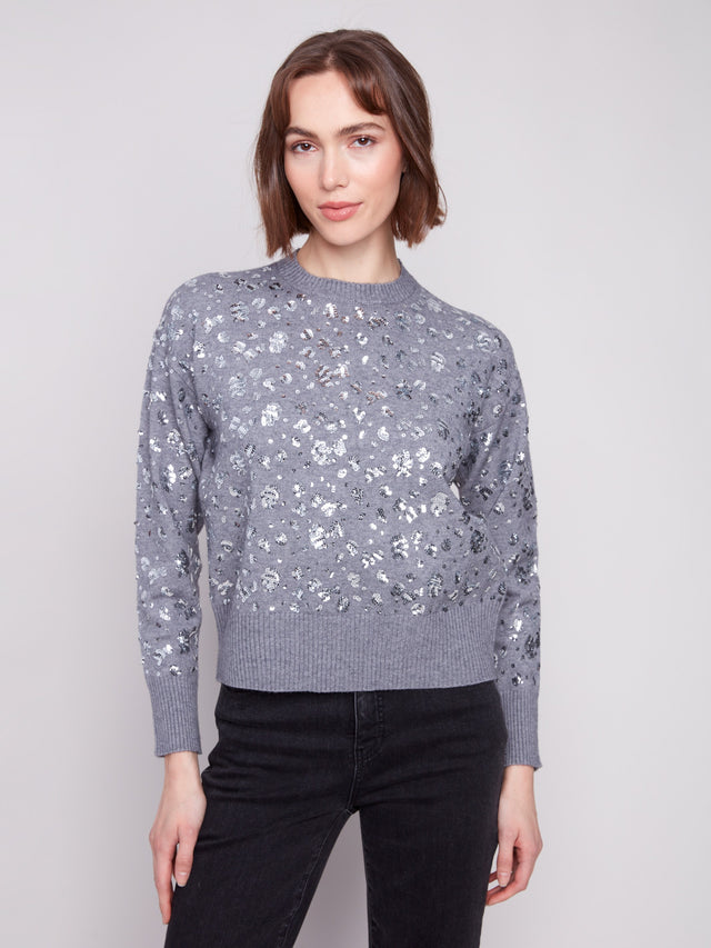 2835 Sequined Sweater CWB