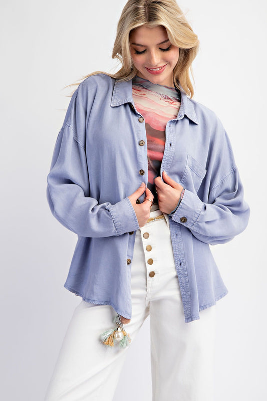 0506 Denim Blouse EAS