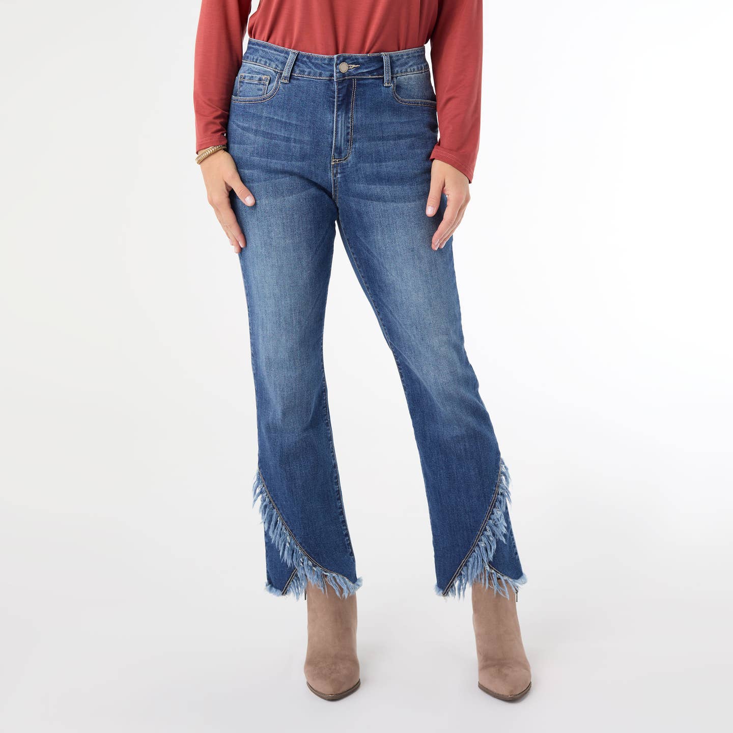 9502 Ankle Fringe Bottom COCO