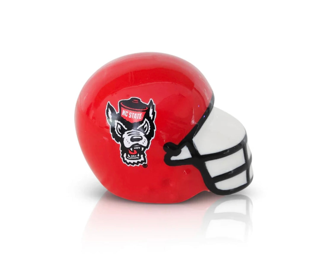 Nora Fleming Mini NC State Helmet NFC