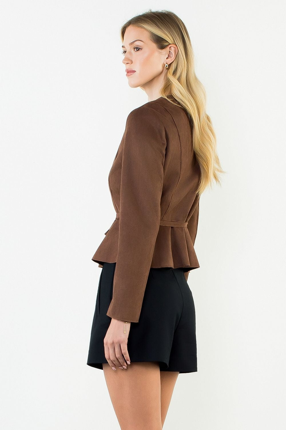1070 Jacket W/Tie Waist THML