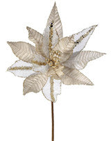 2034 20" Velvet Poinsettia RIB