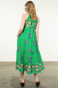 1816 Halter Floral Maxi THML