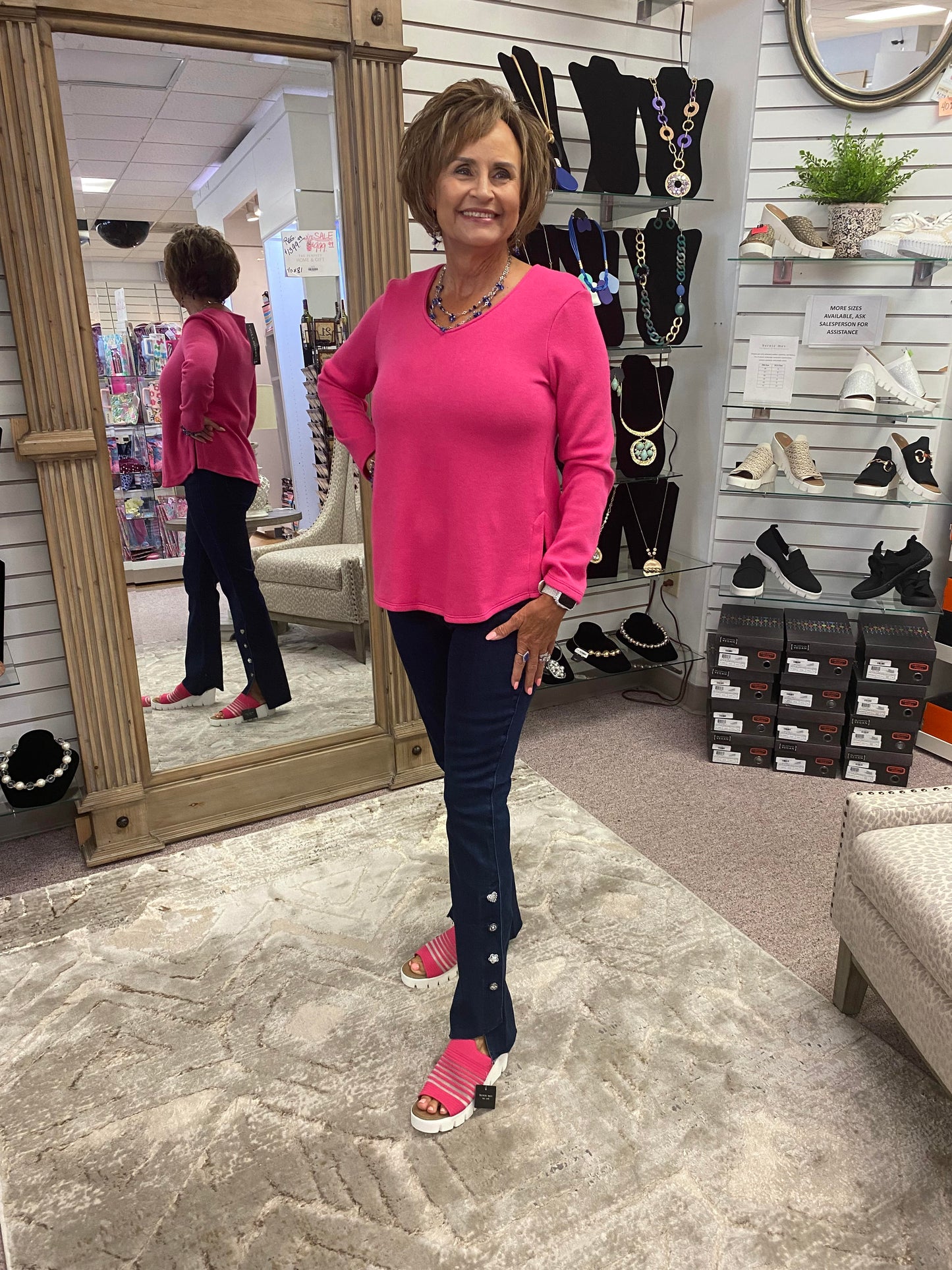 2912 Hot Pink Sweater LMS