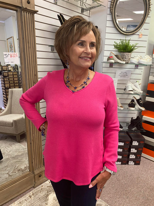 2912 Hot Pink Sweater LMS