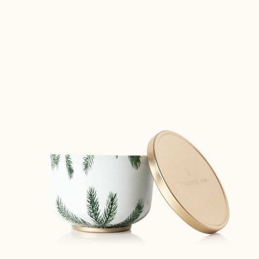 Thymes Frasier Fir Tin Gold 6.5 Oz. THY
