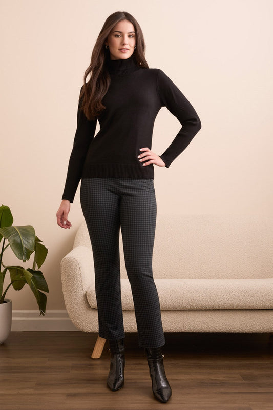 835 Turtle Neck - Black