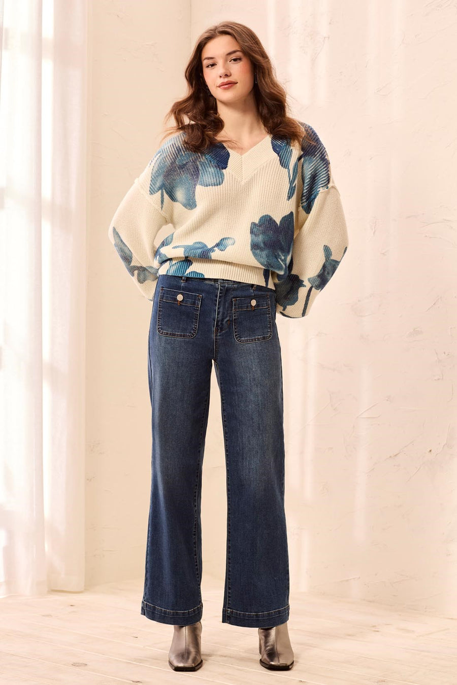 2020 Sophia Curvy Dark Denim HTI