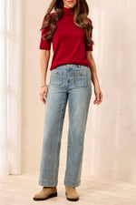 6231 Sophia Straight Denim Pant HTI