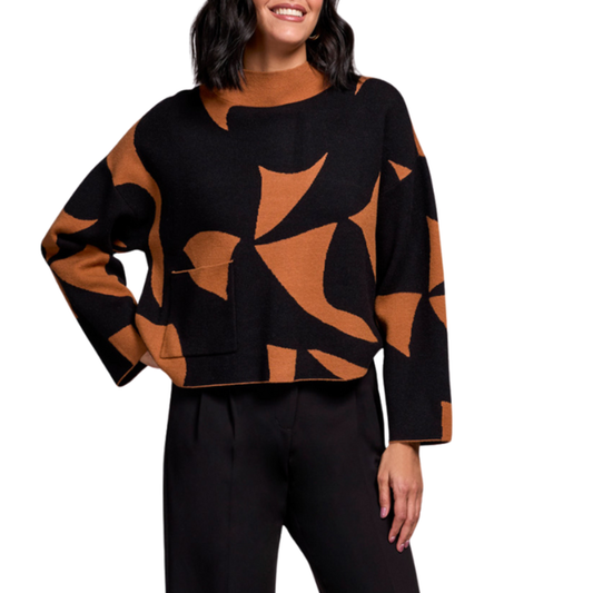 8277 Mock Neck Sweater HTI