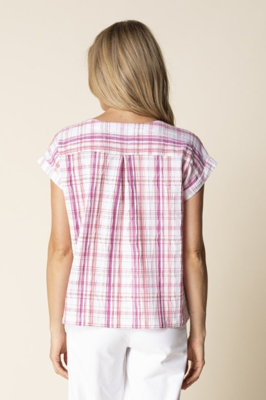 46632 Plaid Pullover HAB