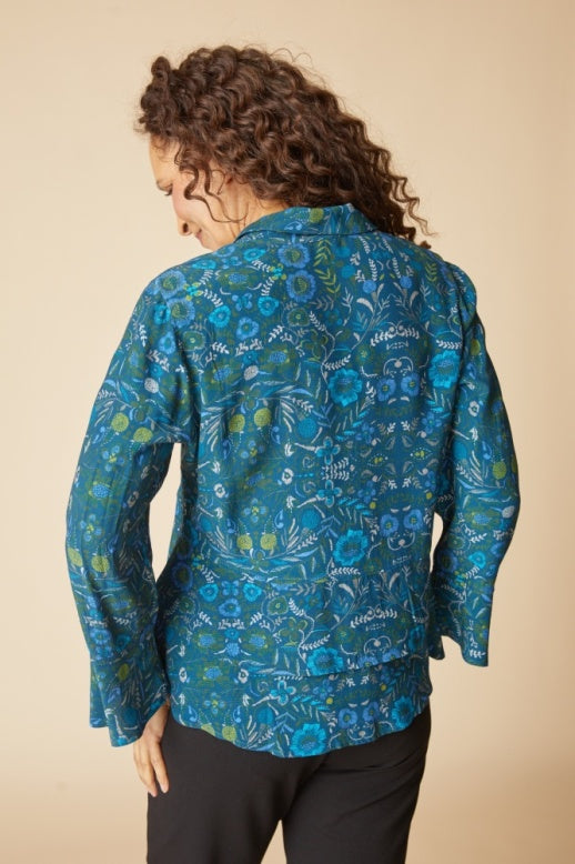 39620 Flounce Shirt HAB
