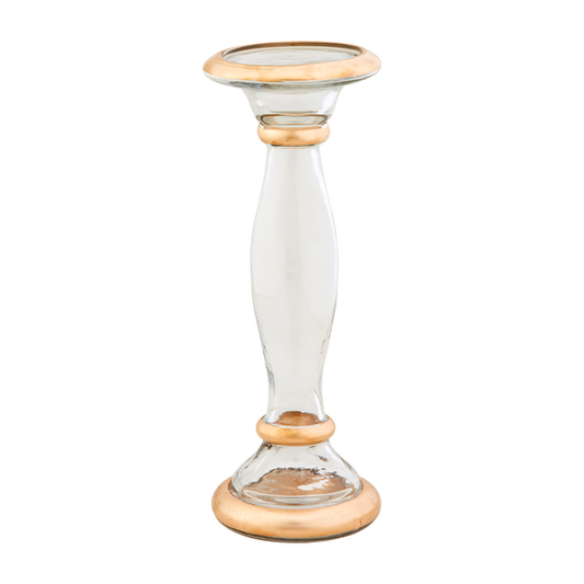 0094S GOLD GLASS CANDLESTICK MPC