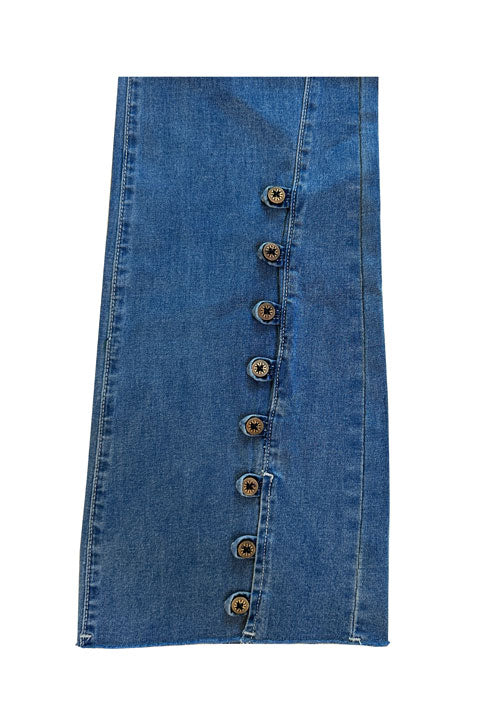 1BWD Button Trim Jean TBC